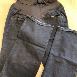 Bootcut maternity jeans